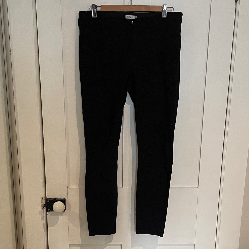 Ricki's Black Ponte Slim Leggings